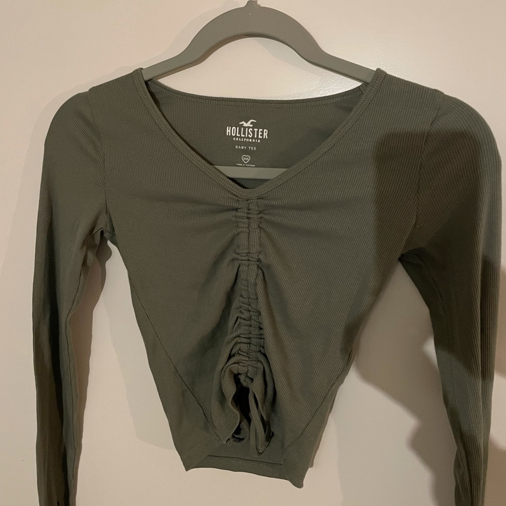 Hollister ribbed long sleeve